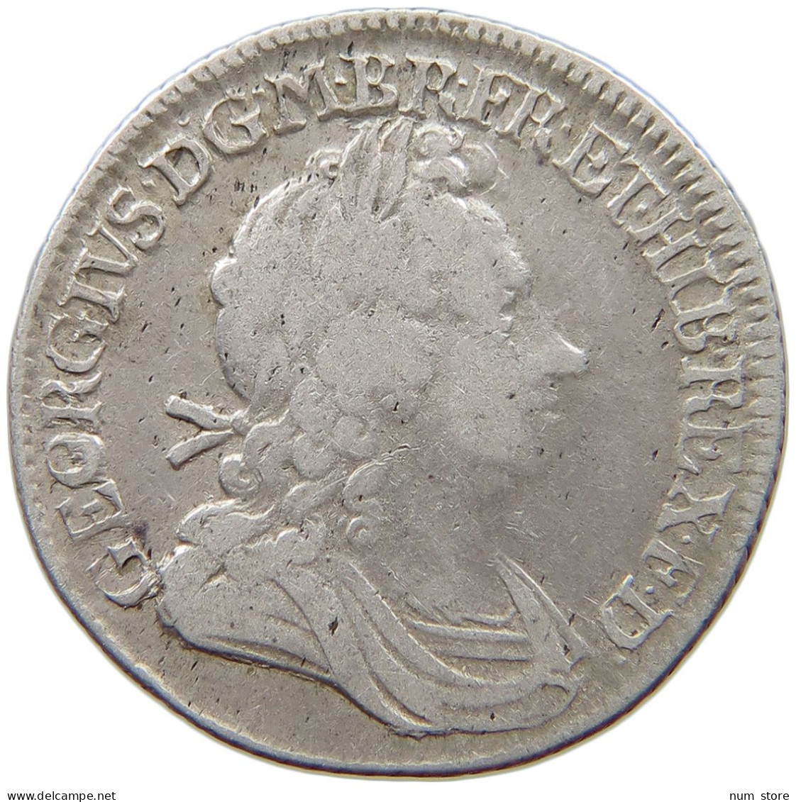 GREAT BRITAIN SHILLING 1720 George I. (1714-1727) #t148 0249 - H. 1 Shilling