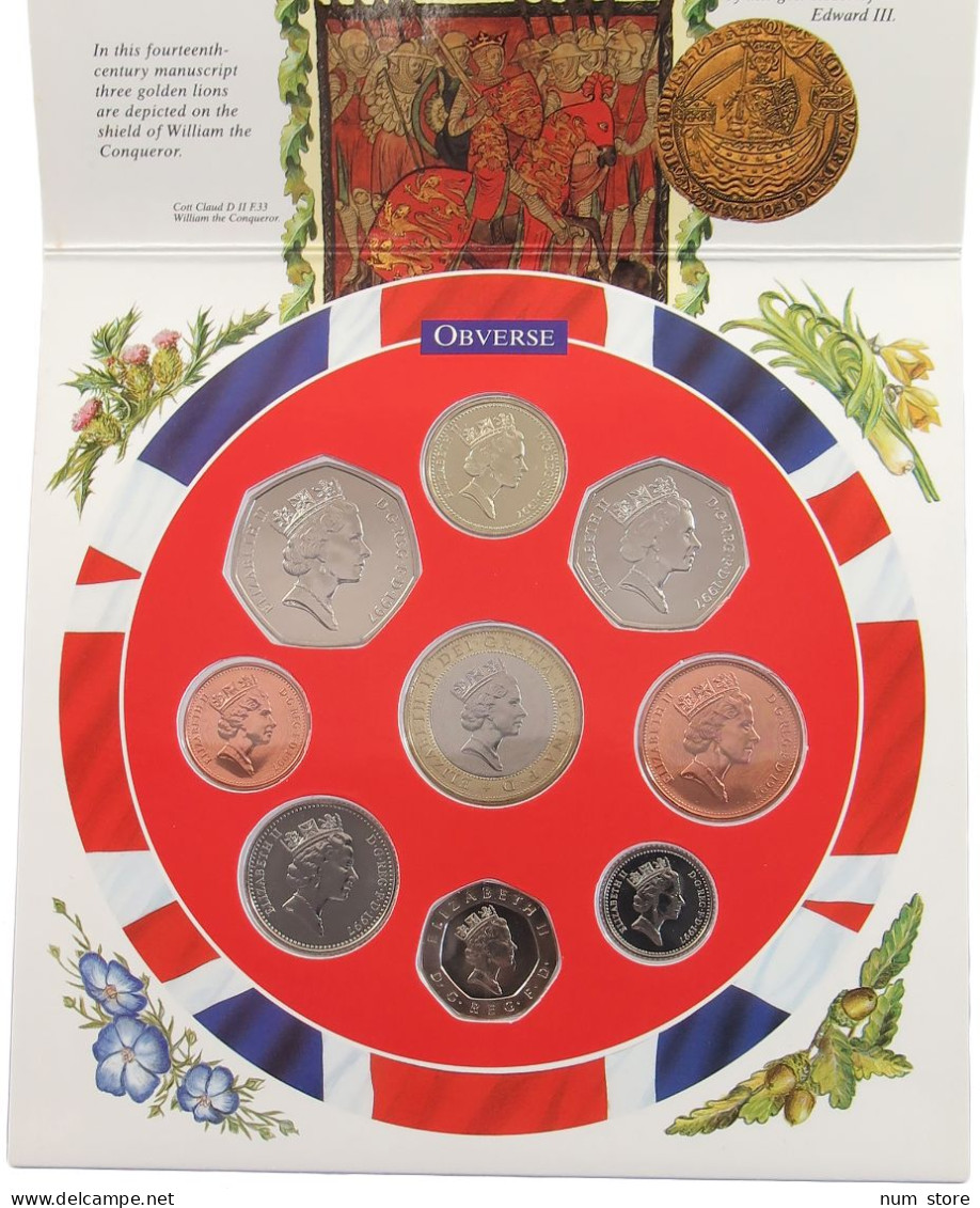 GREAT BRITAIN SET 1997 Elizabeth II. (1952-2022) #bs13 0139 - Mint Sets & Proof Sets