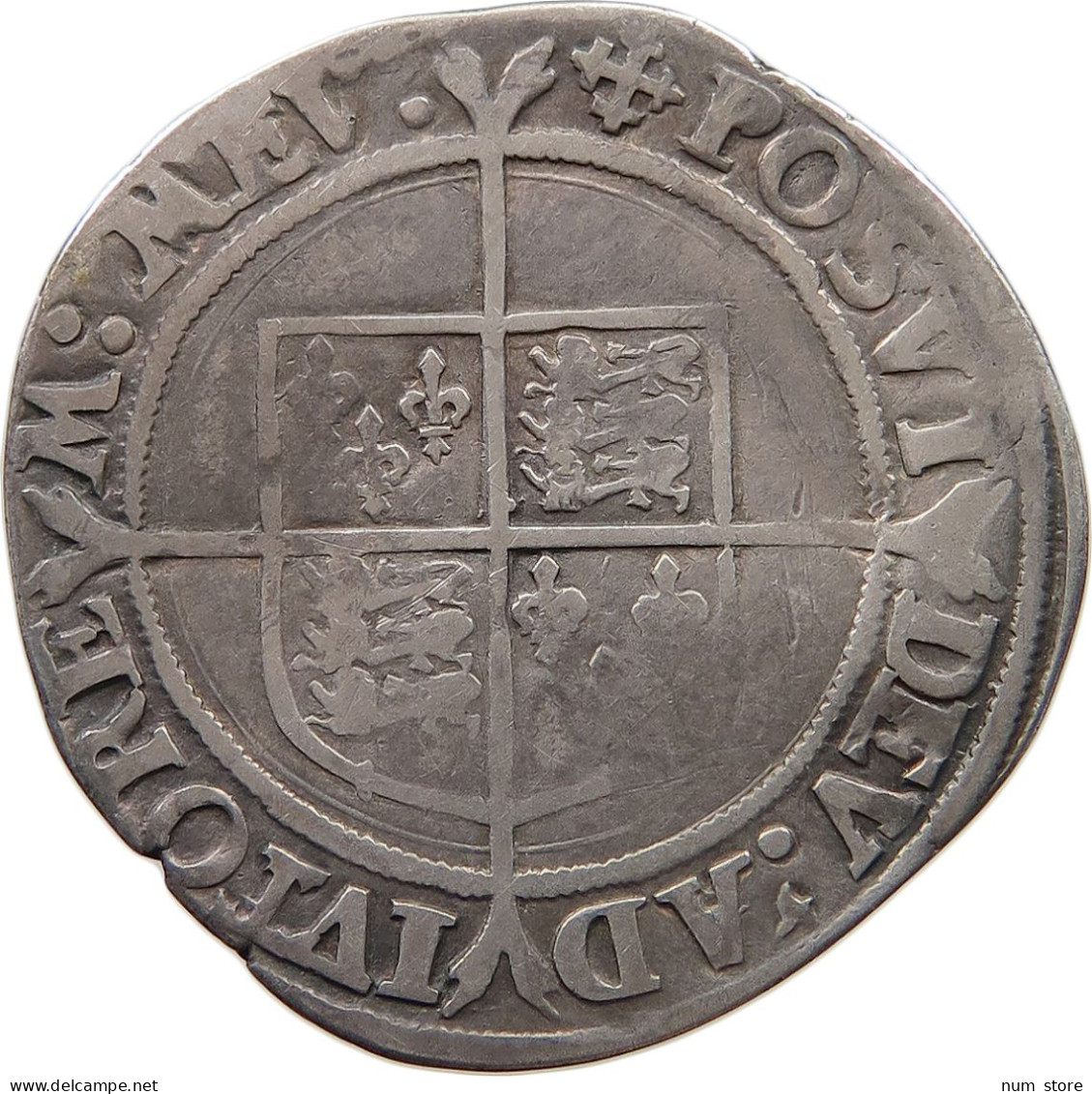 GREAT BRITAIN SHILLING  Elisabeth I. (1558-1603) #t115 0247 - 1485-1662 : Tudor / Stuart