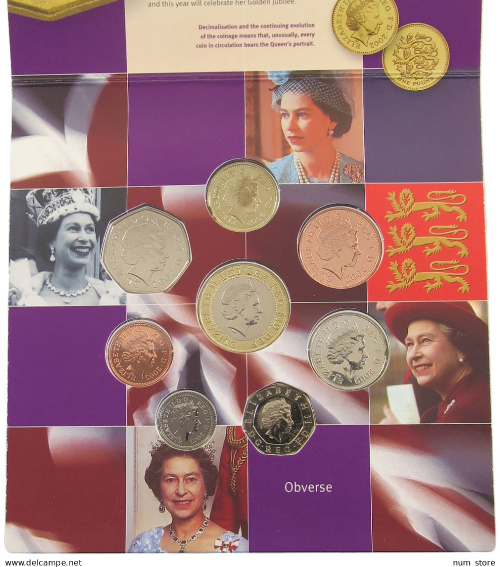 GREAT BRITAIN SET 2002 Elizabeth II. (1952-2022) #bs14 0039 - Mint Sets & Proof Sets