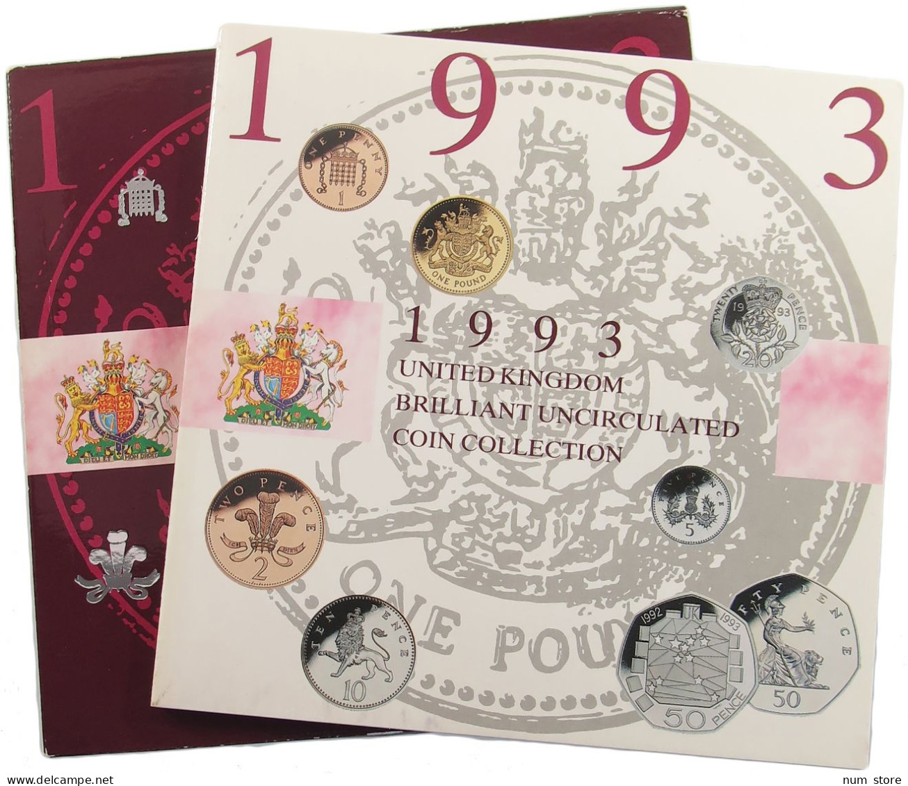 GREAT BRITAIN SET 1993 Elizabeth II. (1952-2022) #bs14 0005 - Mint Sets & Proof Sets