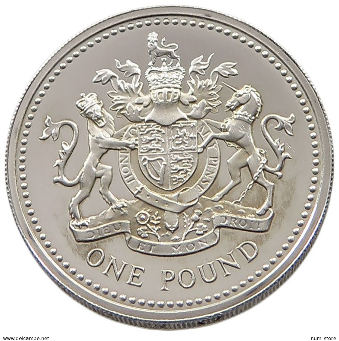 GREAT BRITAIN POUND 1983 Elisabeth II. (1952-) #alb053 0445 - 1 Pound