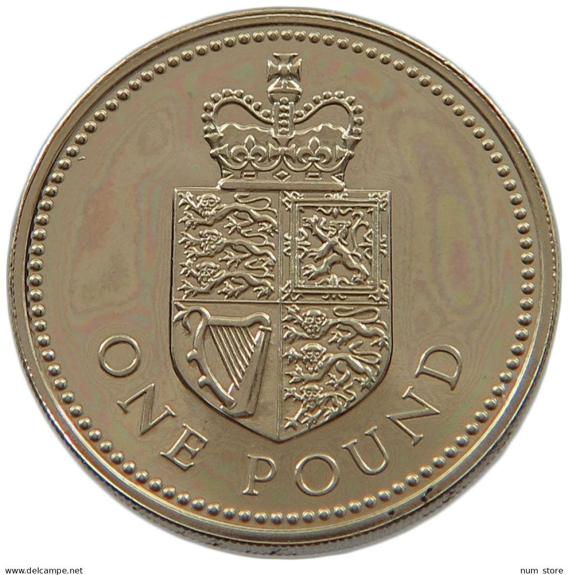 GREAT BRITAIN POUND 1988 Elisabeth II. (1952-) #alb022 0515 - 1 Pond