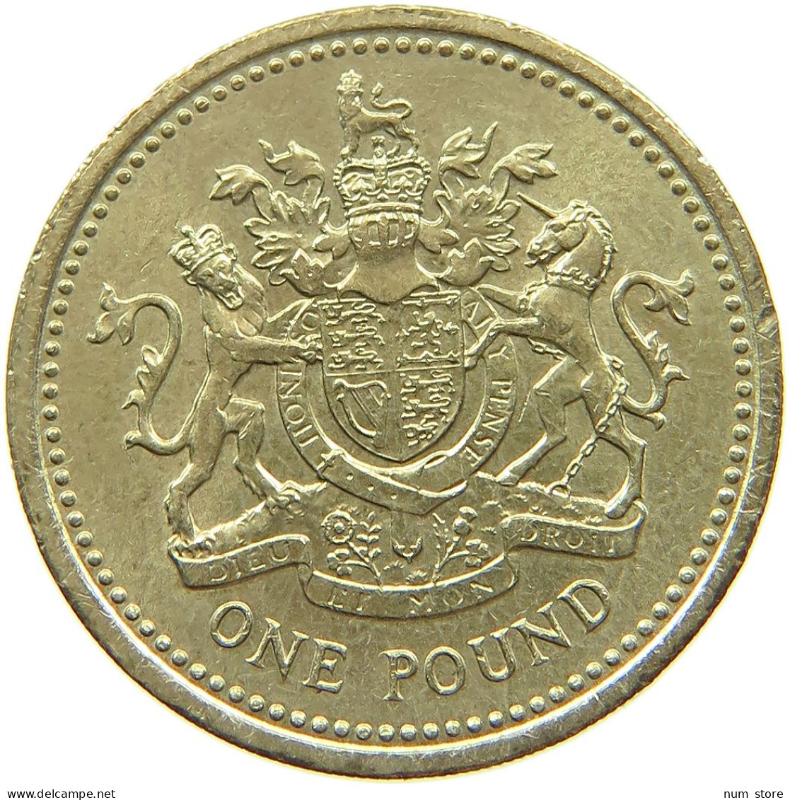 GREAT BRITAIN POUND 1983 Elisabeth II. (1952-) #s080 0617 - 1 Pound