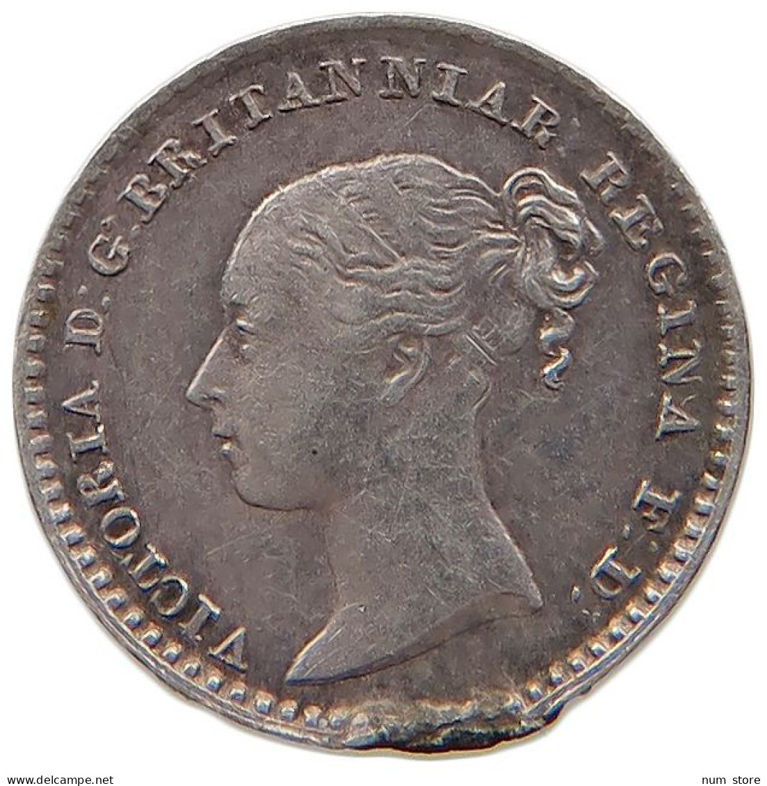 GREAT BRITAIN PENNY MAUNDY 1840 Victoria 1837-1901 #t021 0103 - C. 1 Penny