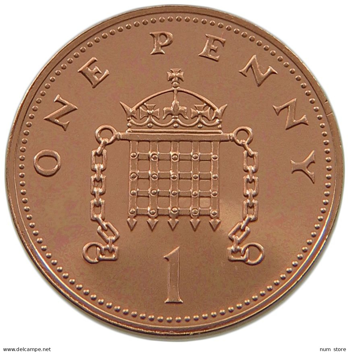 GREAT BRITAIN PENNY 1988 Elisabeth II. (1952-) #alb022 0543 - 1 Penny & 1 New Penny