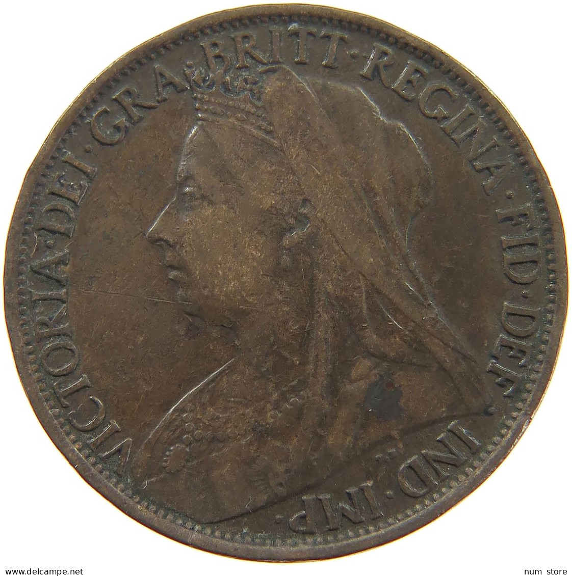 GREAT BRITAIN PENNY 1898 Victoria 1837-1901 #a041 0271 - D. 1 Penny