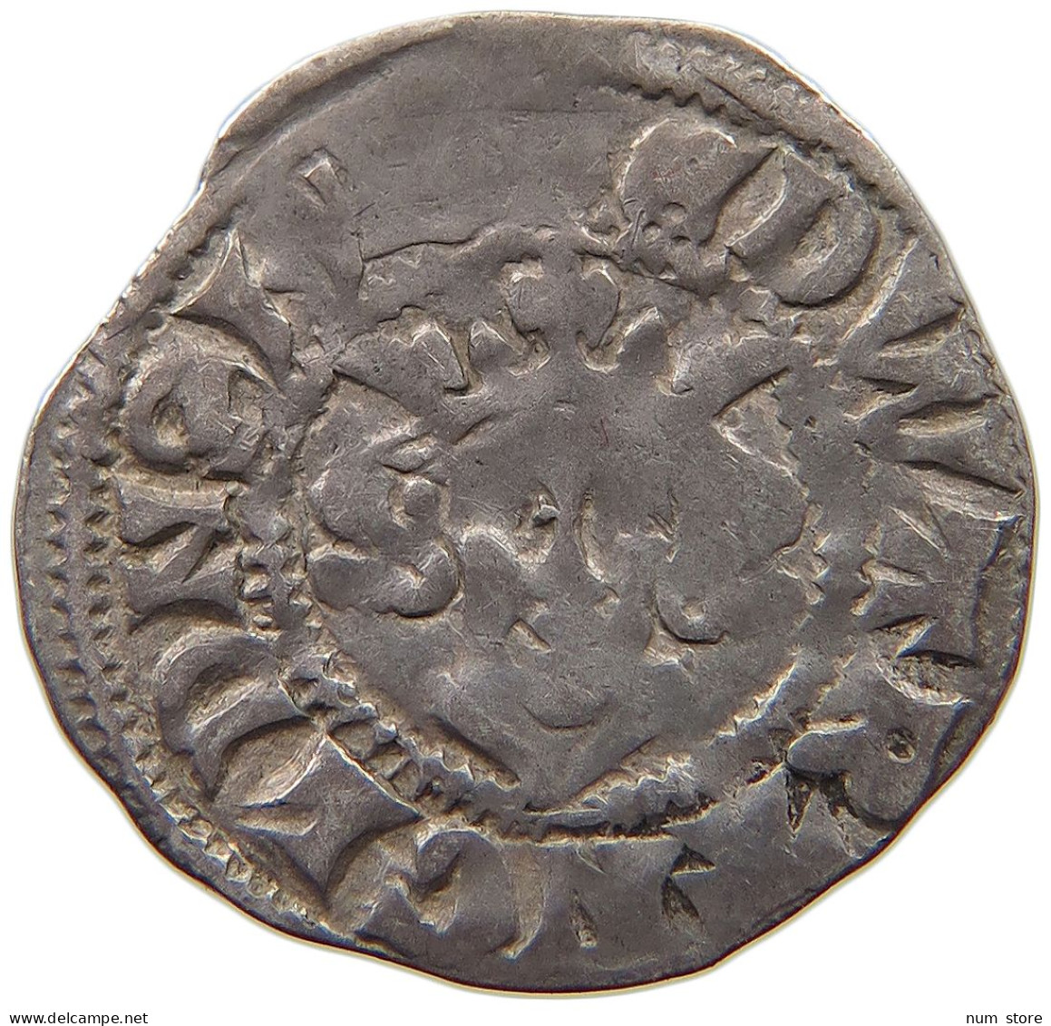 GREAT BRITAIN PENNY 1272-1307 EDWARD I. 1272-1307 CANTERBURY #t065 0575 - 1066-1485 : Late Middle-Age