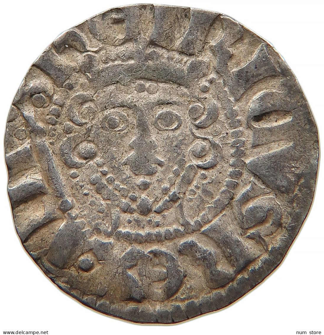 GREAT BRITAIN PENNY 1216-1272 Henry III. 1216–1272 Penny Class 5c #t021 0039 - 1066-1485 : Late Middle-Age