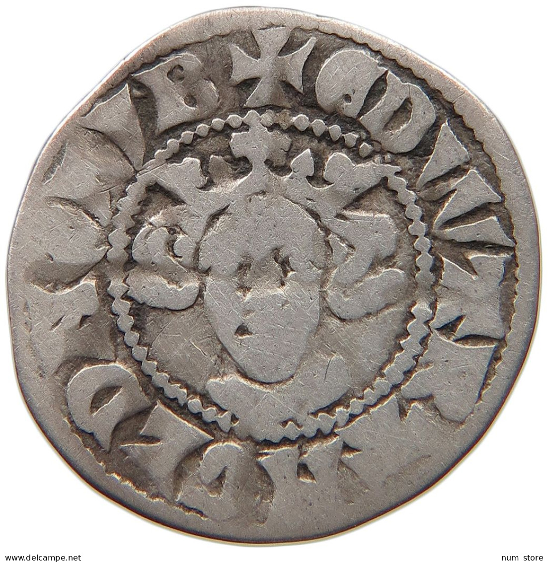 GREAT BRITAIN PENNY 1272-1307 EDWARD I. 1272-1307 #t081 0477 - 1066-1485 : Late Middle-Age