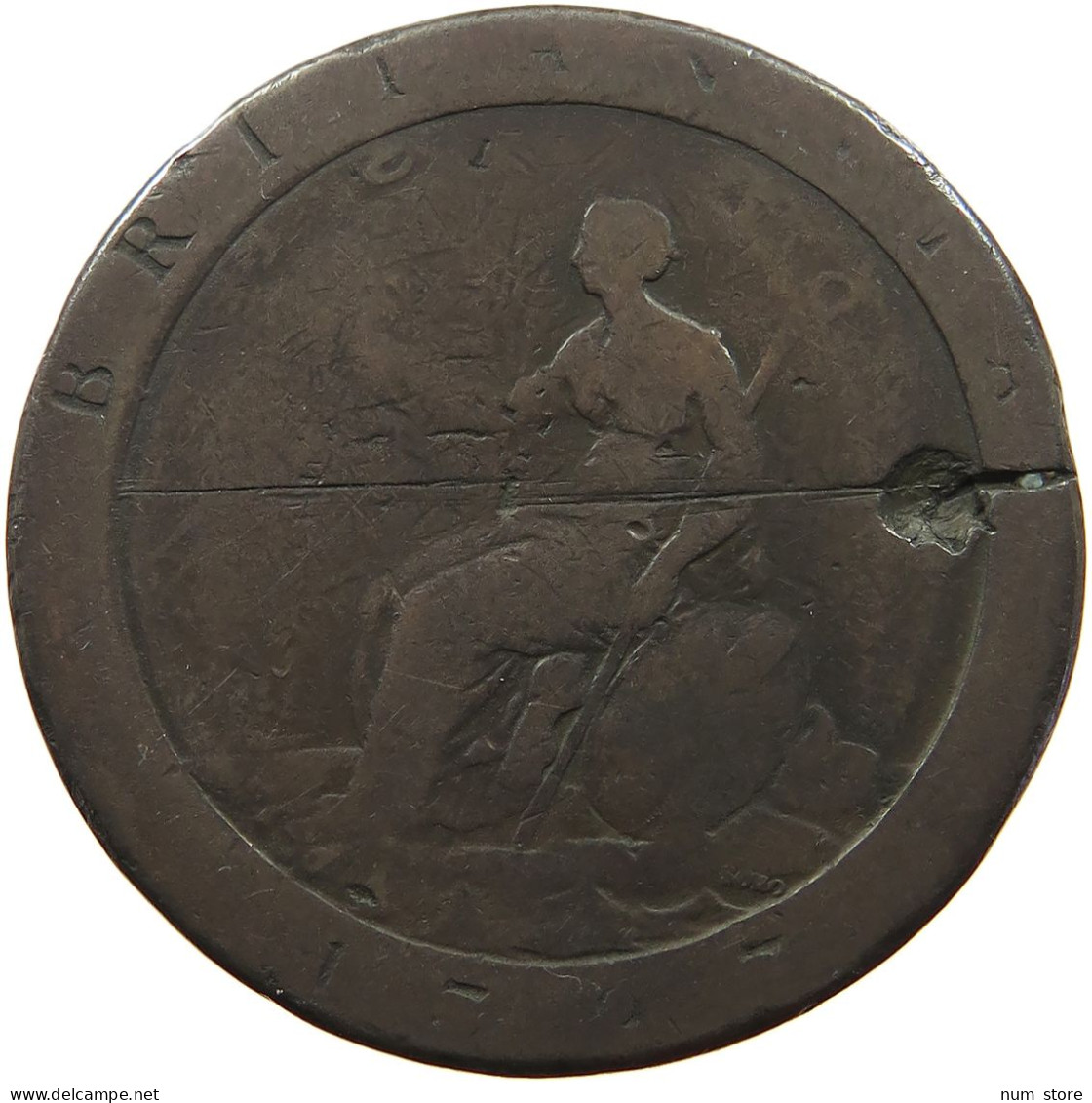 GREAT BRITAIN PENNY  PENNY LLOYD S SUNDAY TIMES #t161 0163 - D. 1 Penny