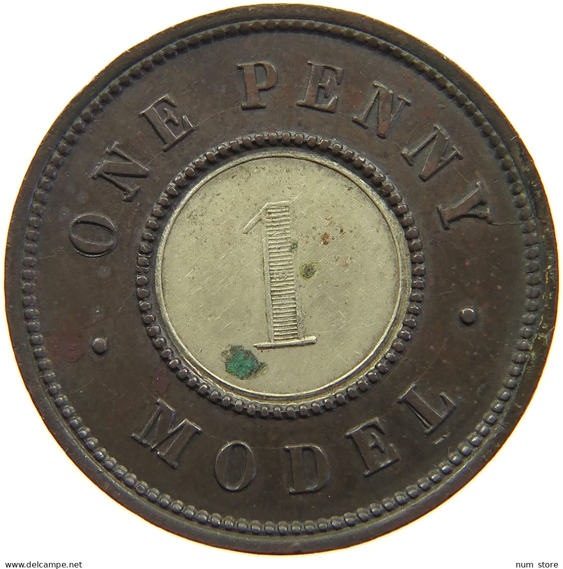 GREAT BRITAIN MODEL PENNY  Victoria 1837-1901 #c067 0011 - Autres & Non Classés