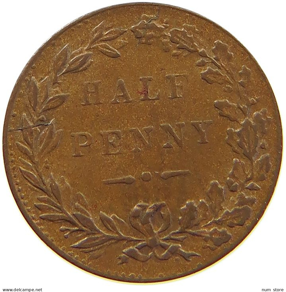 GREAT BRITAIN MODEL HALF PENNY   #c065 0399 - Autres & Non Classés