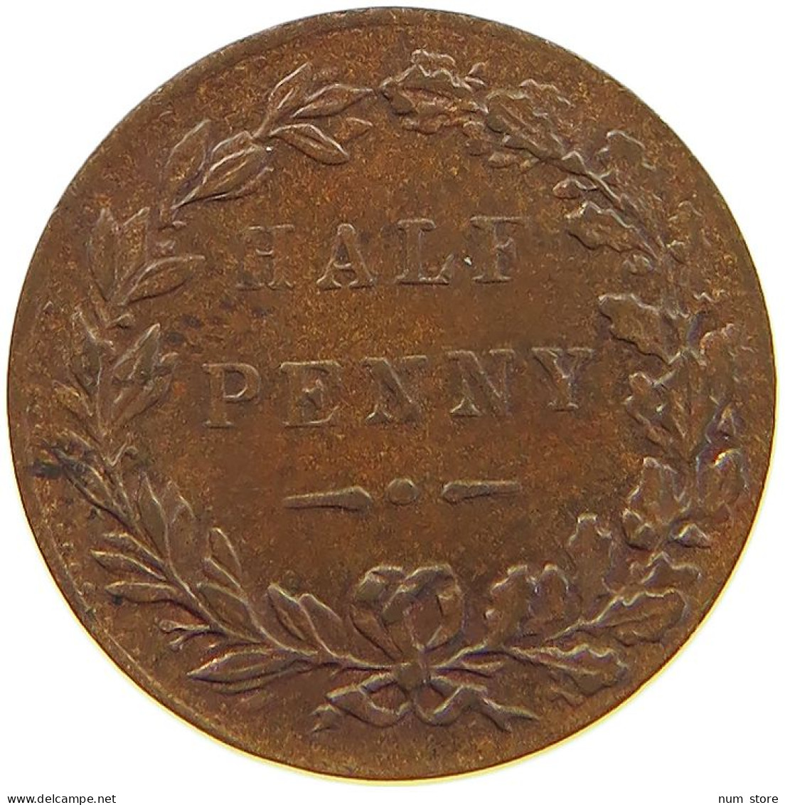 GREAT BRITAIN MODEL HALF PENNY   #c065 0397 - Autres & Non Classés