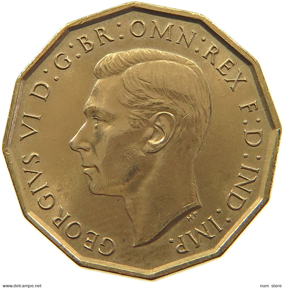 GREAT BRITAIN THREEPENCE 1937 George VI. (1936-1952) #a047 0381 - F. 3 Pence