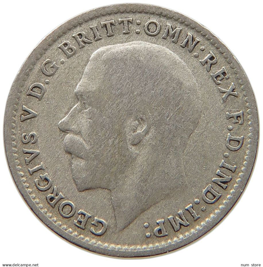 GREAT BRITAIN THREEPENCE 1920 George V. (1910-1936) #a091 0891 - F. 3 Pence