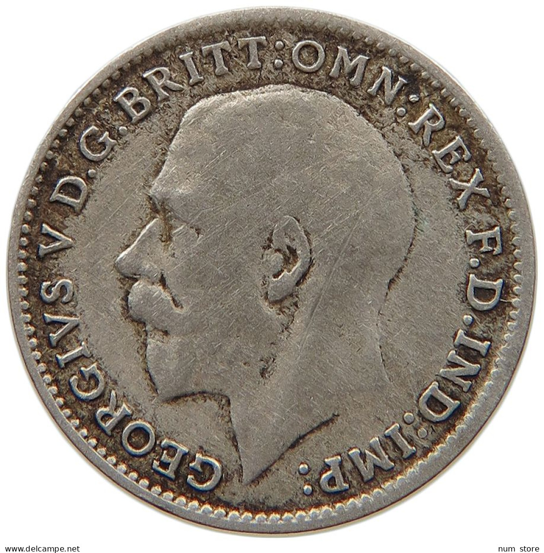 GREAT BRITAIN THREEPENCE 1920 George V. (1910-1936) #s017 0119 - F. 3 Pence