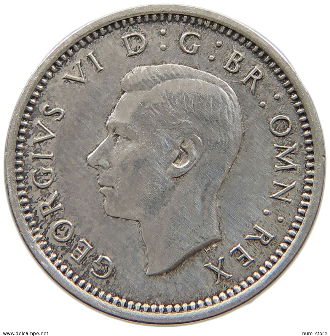 GREAT BRITAIN THREEPENCE 1937 George VI. (1936-1952) #a081 0993 - F. 3 Pence