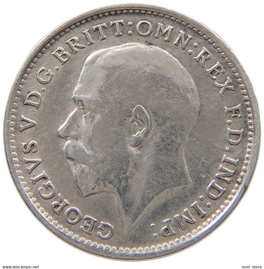 GREAT BRITAIN THREEPENCE 1917 George V. (1910-1936) #a004 0367 - F. 3 Pence