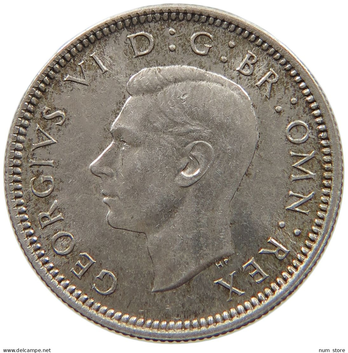 GREAT BRITAIN SIXPENCE 1937 George VI. (1936-1952) #c002 0107 - H. 6 Pence