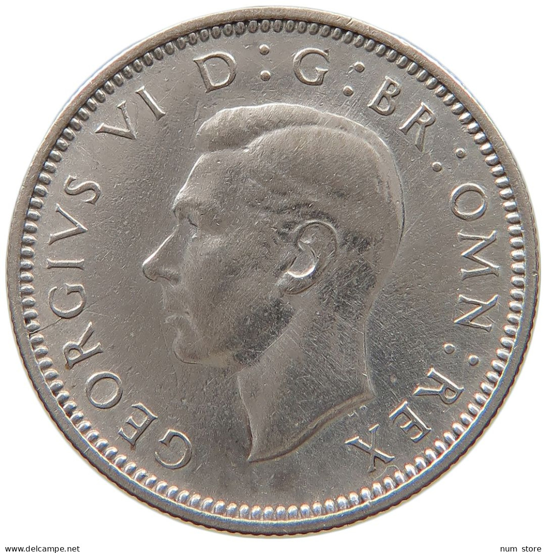 GREAT BRITAIN SIXPENCE 1944 George VI. (1936-1952) #t162 0211 - H. 6 Pence