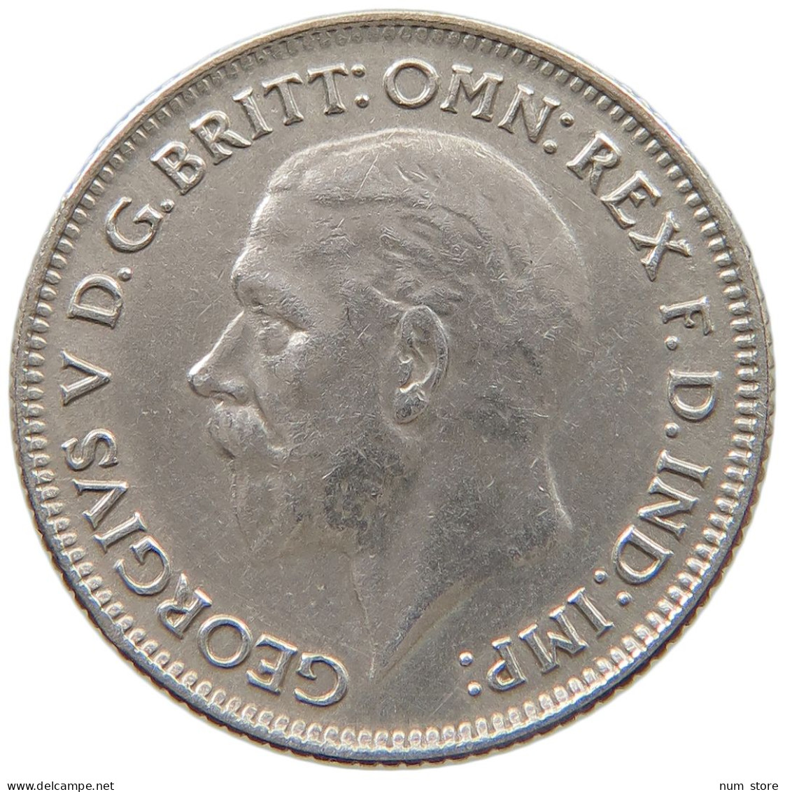 GREAT BRITAIN SIXPENCE 1930 George V. (1910-1936) #a045 0657 - H. 6 Pence