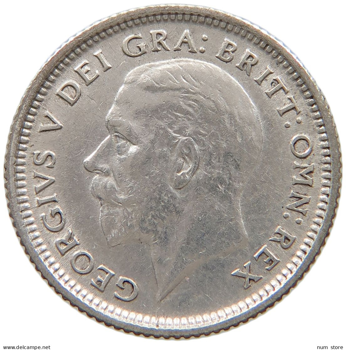 GREAT BRITAIN SIXPENCE 1926 George V. (1910-1936) #t158 0403 - H. 6 Pence