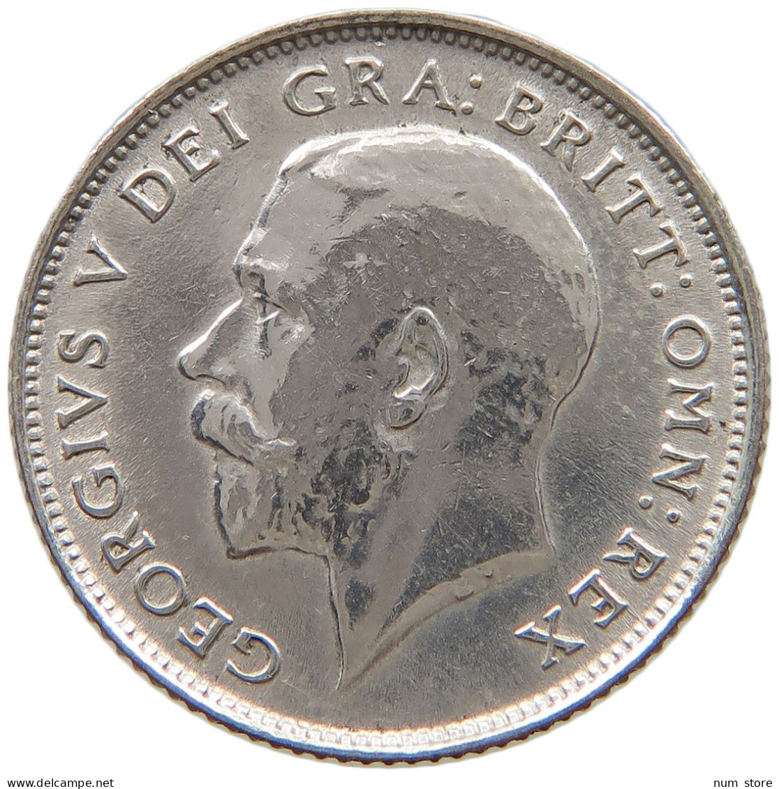 GREAT BRITAIN SIXPENCE 1924 George V. (1910-1936) #t158 0401 - H. 6 Pence