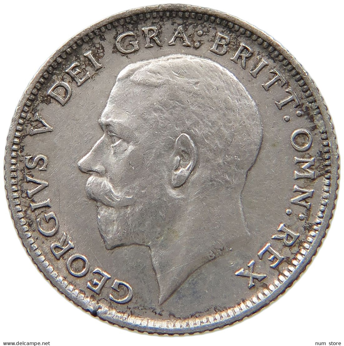GREAT BRITAIN SIXPENCE 1924 George V. (1910-1936) #a033 0603 - H. 6 Pence