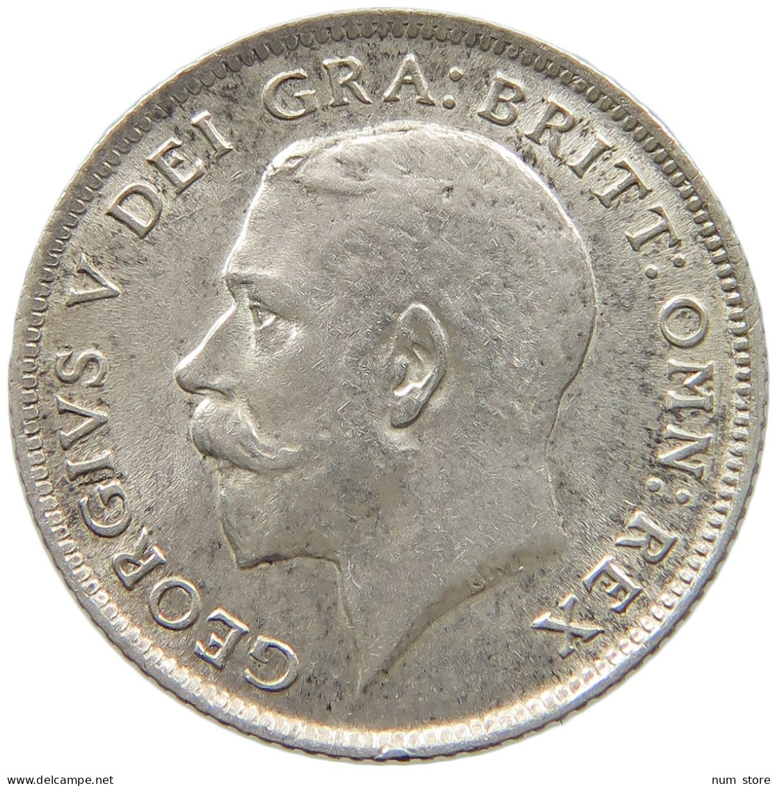 GREAT BRITAIN SIXPENCE 1916 George V. (1910-1936) #c036 0293 - H. 6 Pence