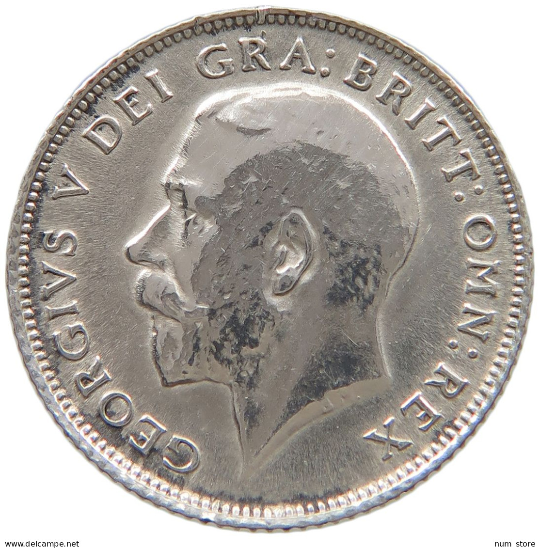 GREAT BRITAIN SIXPENCE 1915 George V. (1910-1936) #t158 0405 - H. 6 Pence