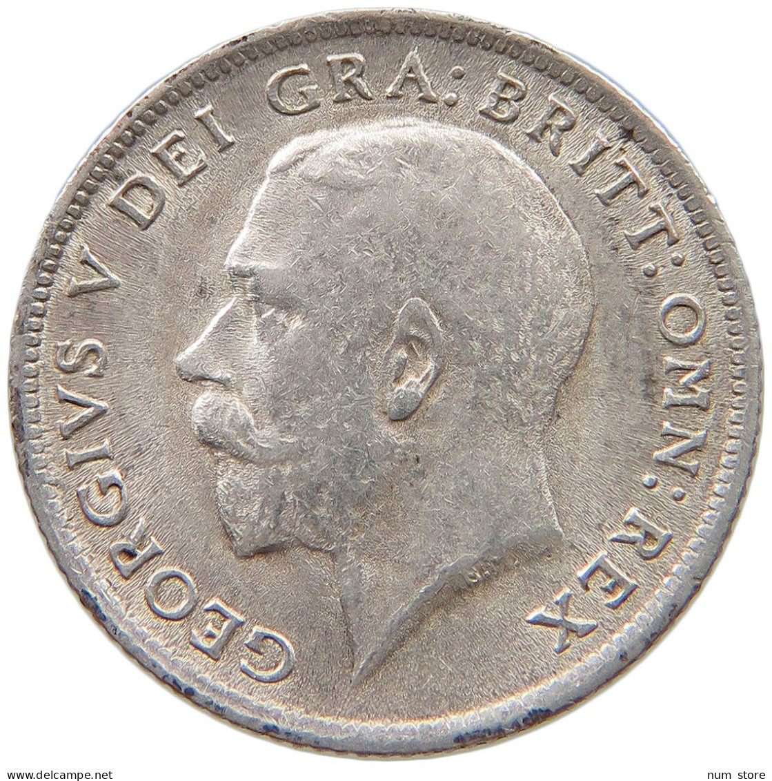 GREAT BRITAIN SIXPENCE 1918 George V. (1910-1936) #t112 0219 - H. 6 Pence