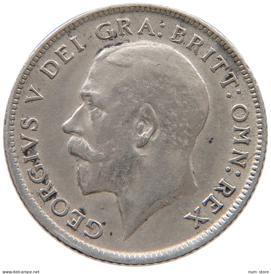GREAT BRITAIN SIXPENCE 1918 George V. (1910-1936) #a044 0207 - H. 6 Pence