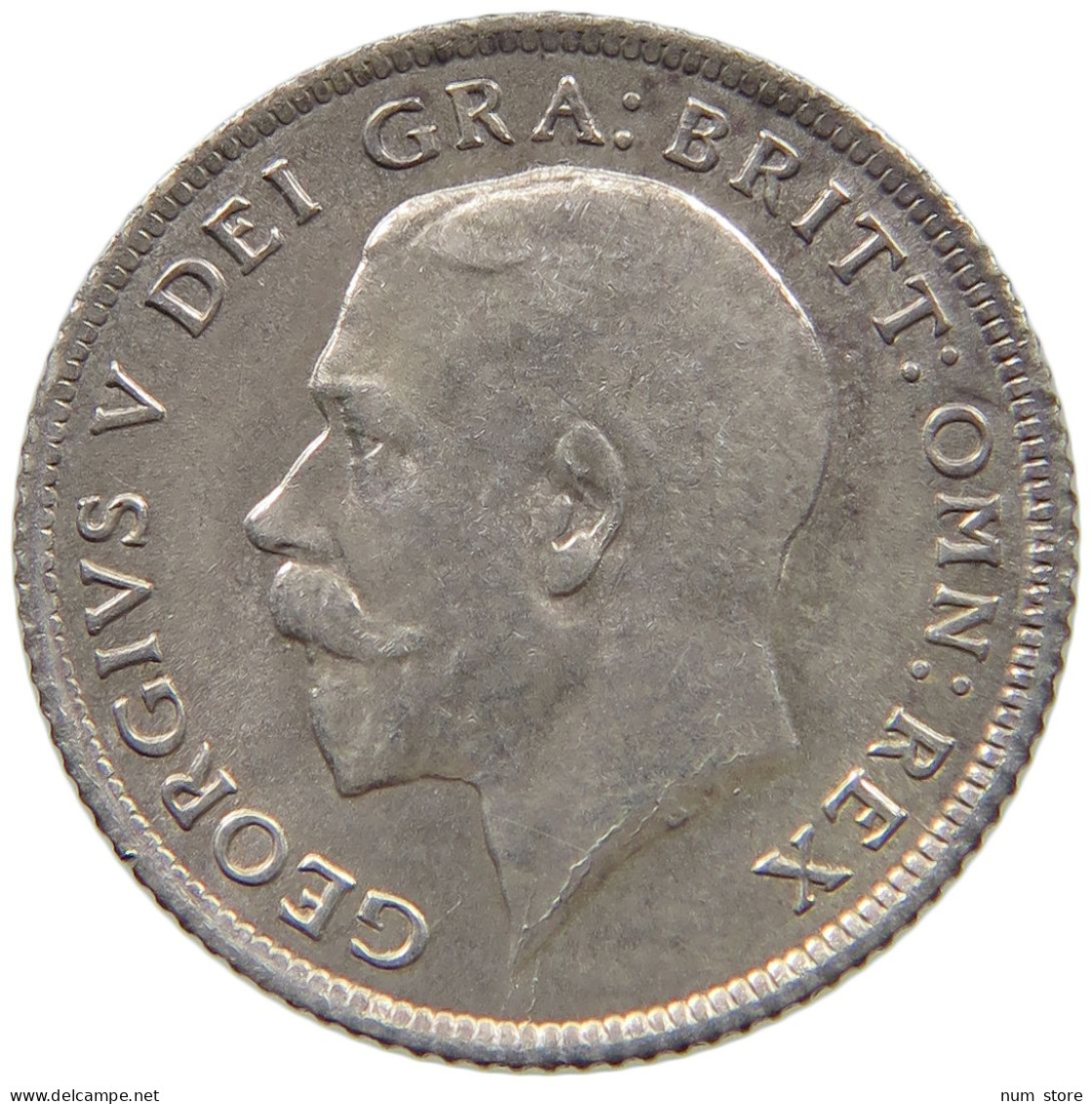 GREAT BRITAIN SIXPENCE 1914 George V. (1910-1936) #t005 0247 - H. 6 Pence