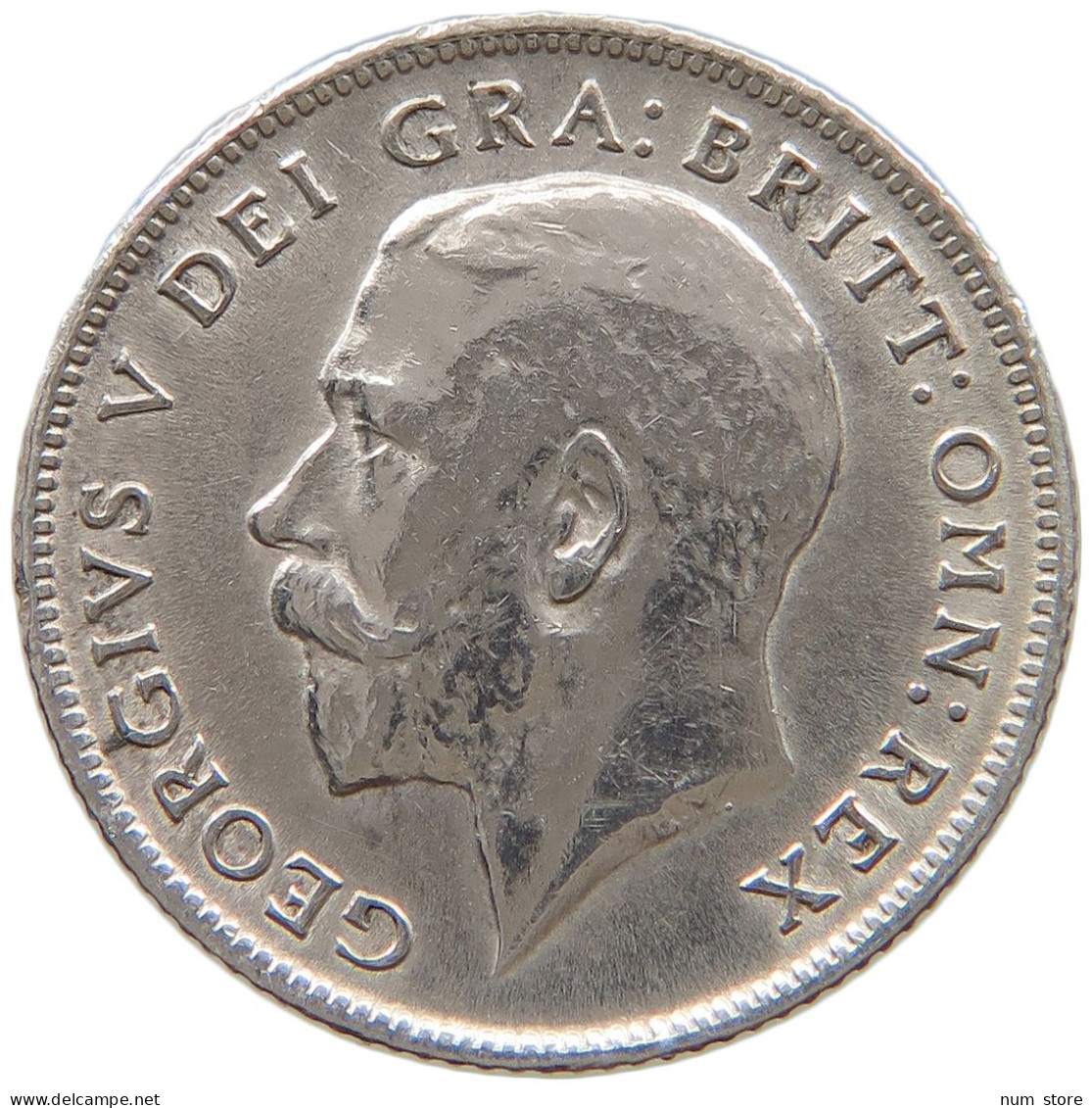 GREAT BRITAIN SIXPENCE 1911 George V. (1910-1936) #t158 0407 - H. 6 Pence