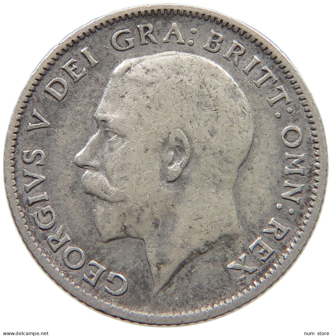 GREAT BRITAIN SIXPENCE 1911 George V. (1910-1936) #c036 0297 - H. 6 Pence