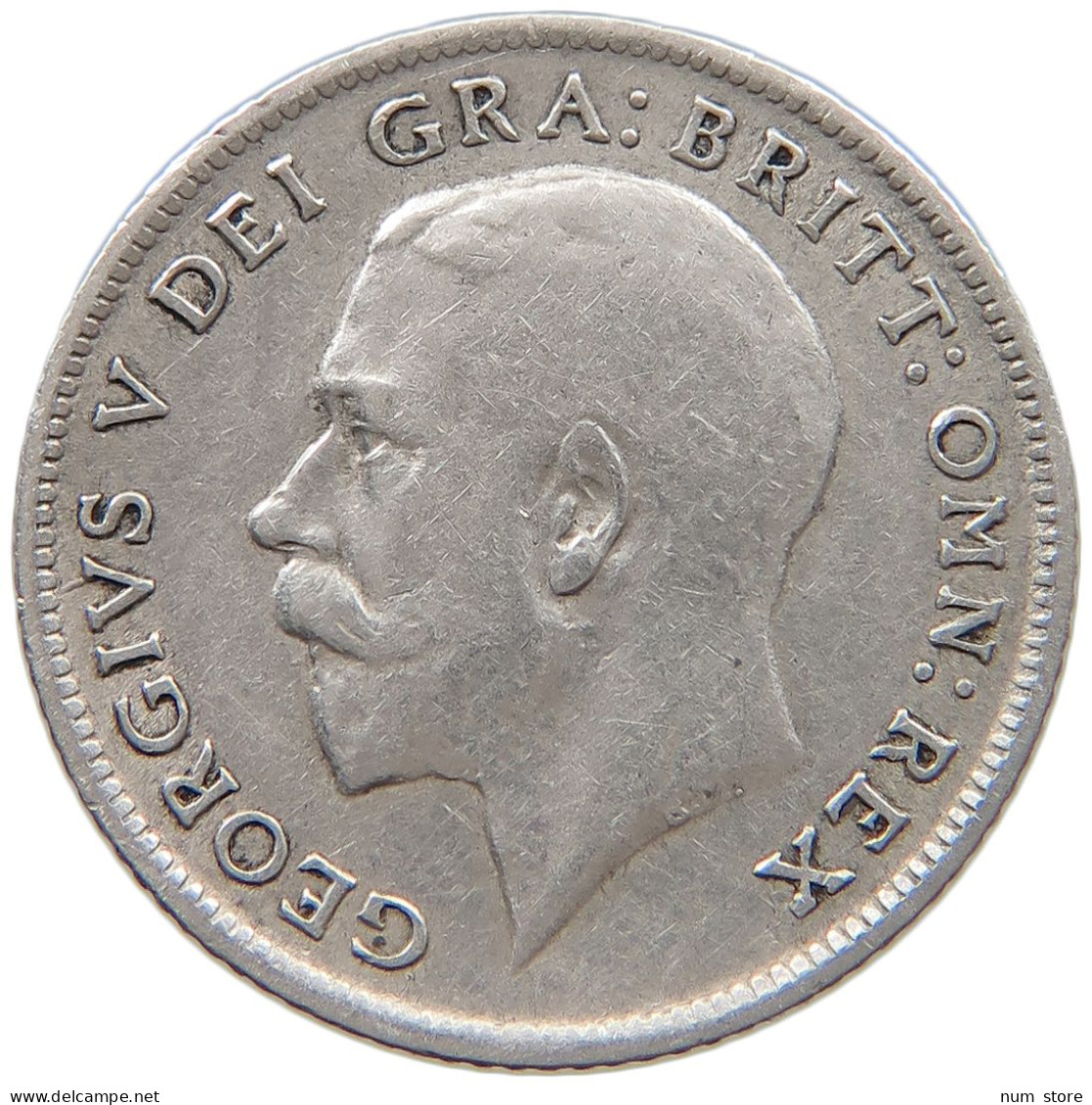 GREAT BRITAIN SIXPENCE 1914 George V. (1910-1936) #c040 0395 - H. 6 Pence