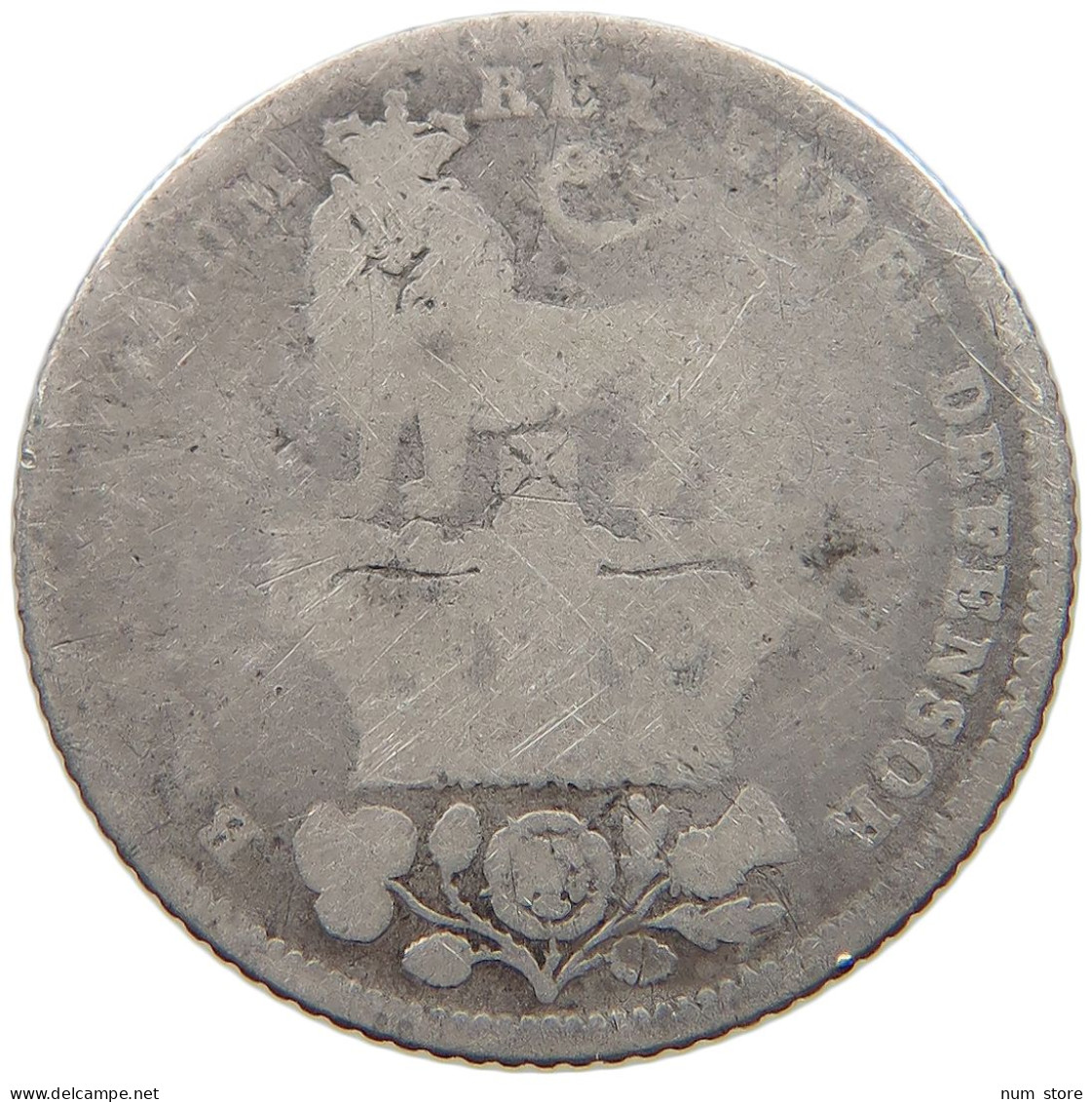 GREAT BRITAIN SIXPENCE 1829 GEORGE IV. (1820-1830) #a032 0945 - H. 6 Pence