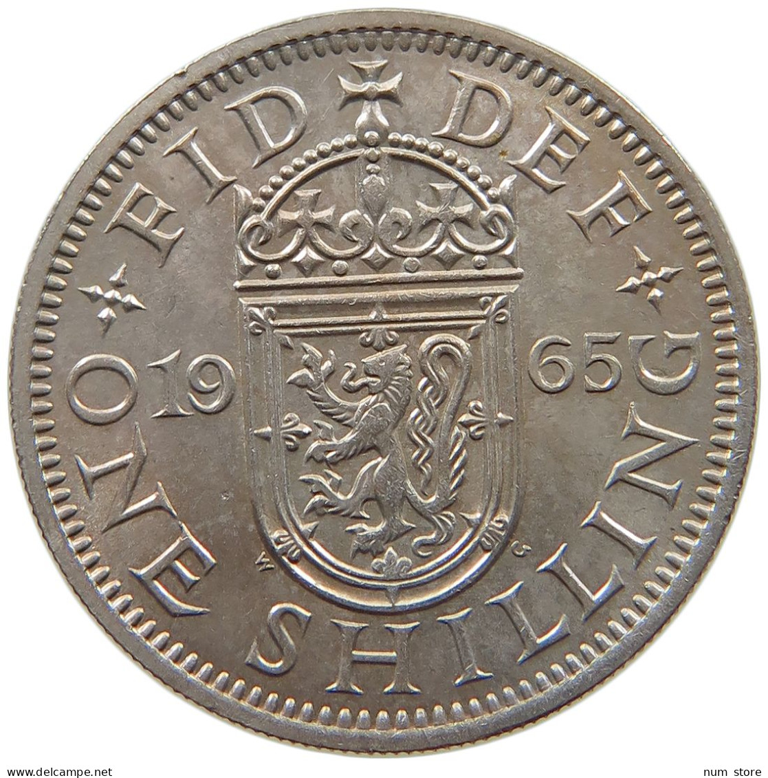 GREAT BRITAIN SHILLING 1965 Elisabeth II. (1952-) #s064 0487 - I. 1 Shilling