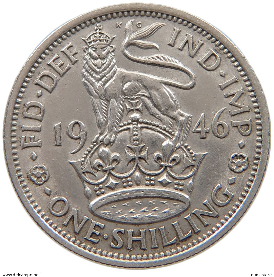 GREAT BRITAIN SHILLING 1946 George VI. (1936-1952) #a064 0029 - I. 1 Shilling