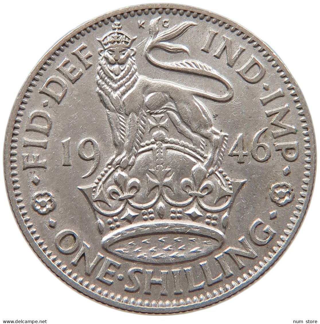 GREAT BRITAIN SHILLING 1946 George VI. (1936-1952) #s031 0105 - I. 1 Shilling