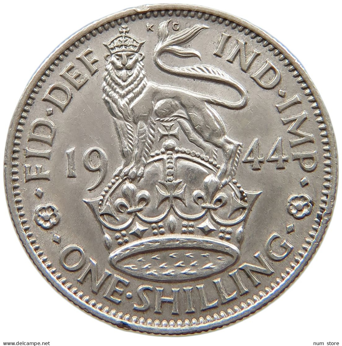 GREAT BRITAIN SHILLING 1944 George VI. (1936-1952) #a069 0113 - I. 1 Shilling