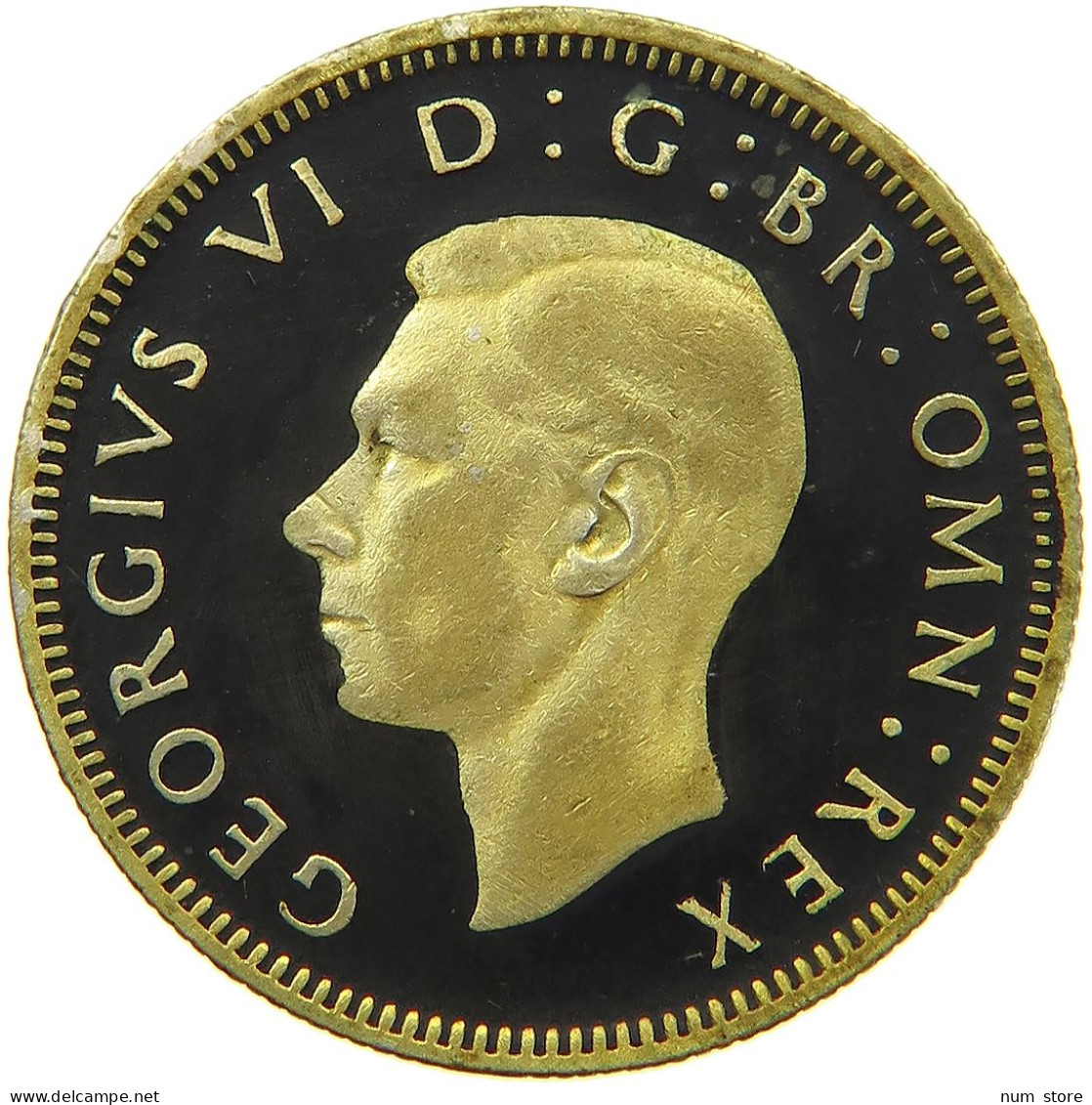 GREAT BRITAIN SHILLING 1940 George VI. (1936-1952) ENAMELED #s010 0337 - I. 1 Shilling