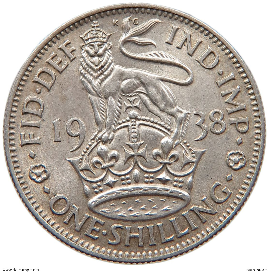 GREAT BRITAIN SHILLING 1938 George VI. (1936-1952) #s031 0113 - I. 1 Shilling