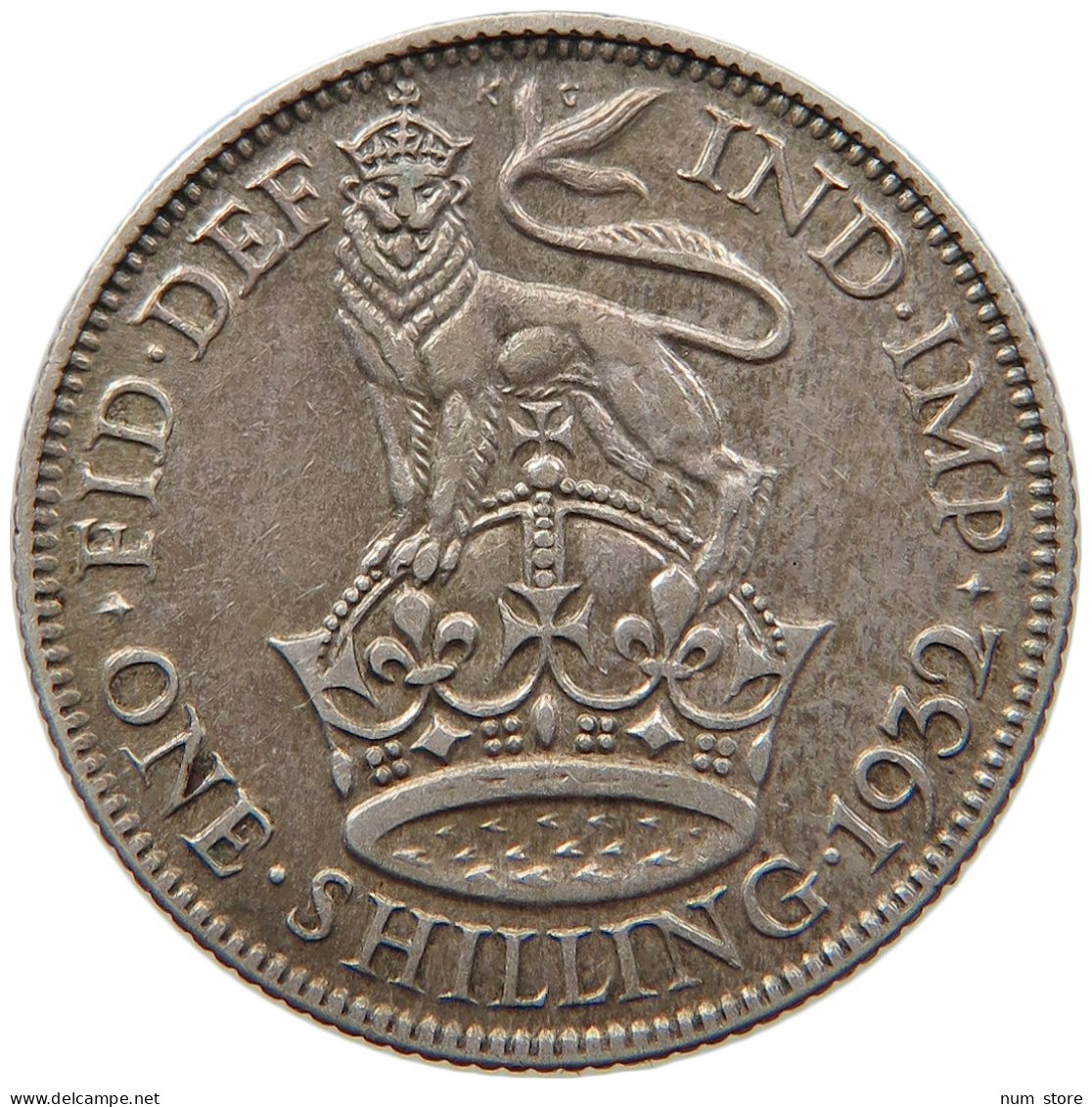 GREAT BRITAIN SHILLING 1932 George V. (1910-1936) #s016 0271 - I. 1 Shilling