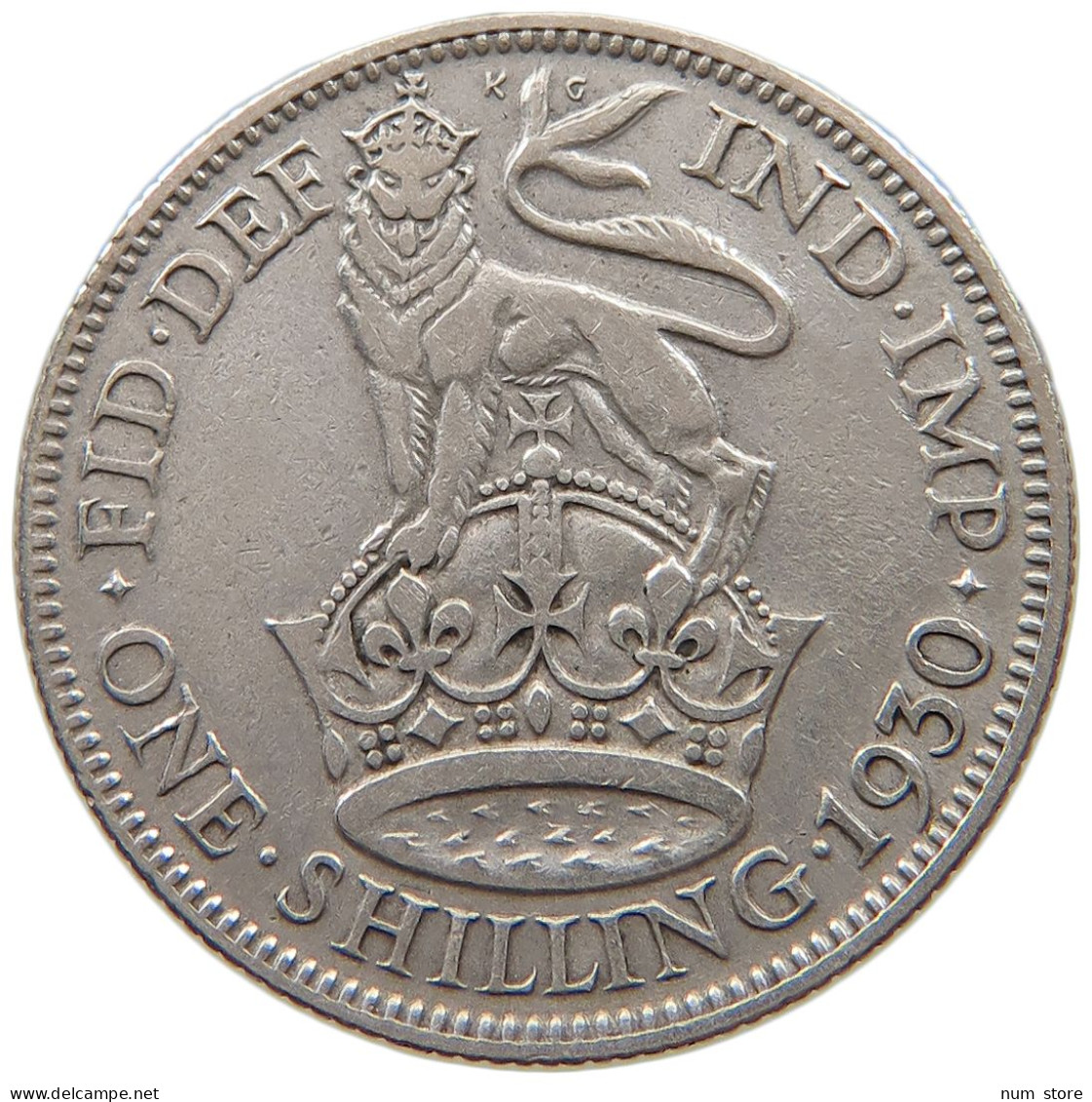 GREAT BRITAIN SHILLING 1930 George V. (1910-1936) #a057 0377 - I. 1 Shilling