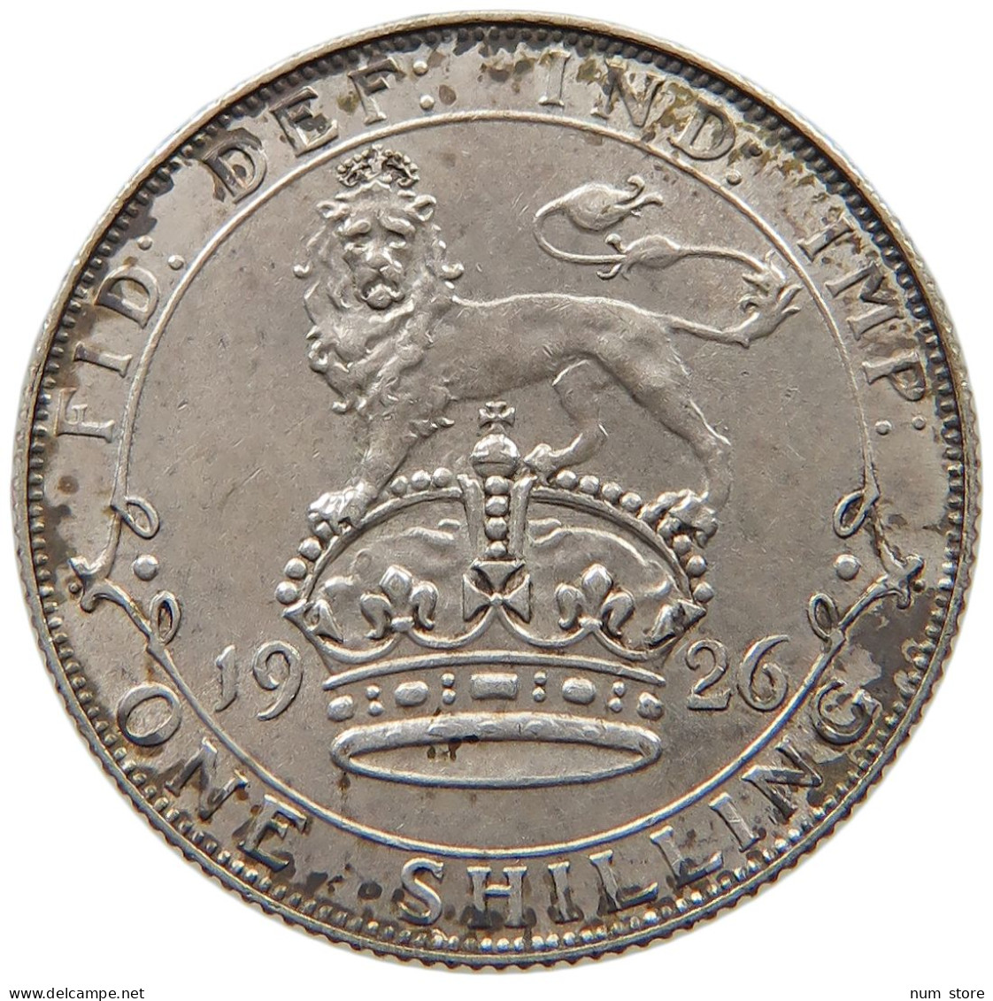 GREAT BRITAIN SHILLING 1926 George V. (1910-1936) #c022 0391 - I. 1 Shilling