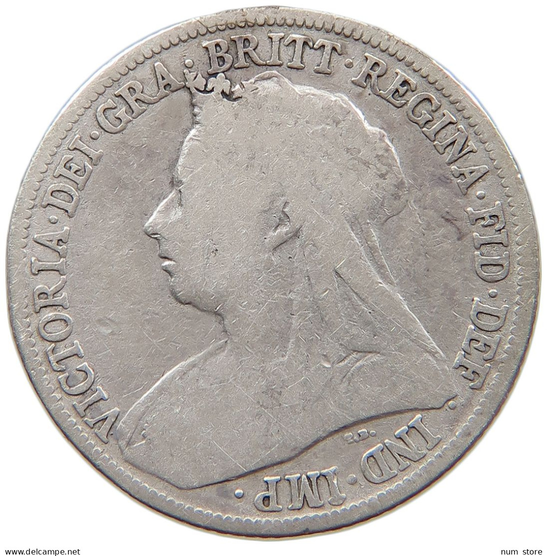 GREAT BRITAIN SHILLING 1896 Victoria 1837-1901 #c070 0359 - I. 1 Shilling