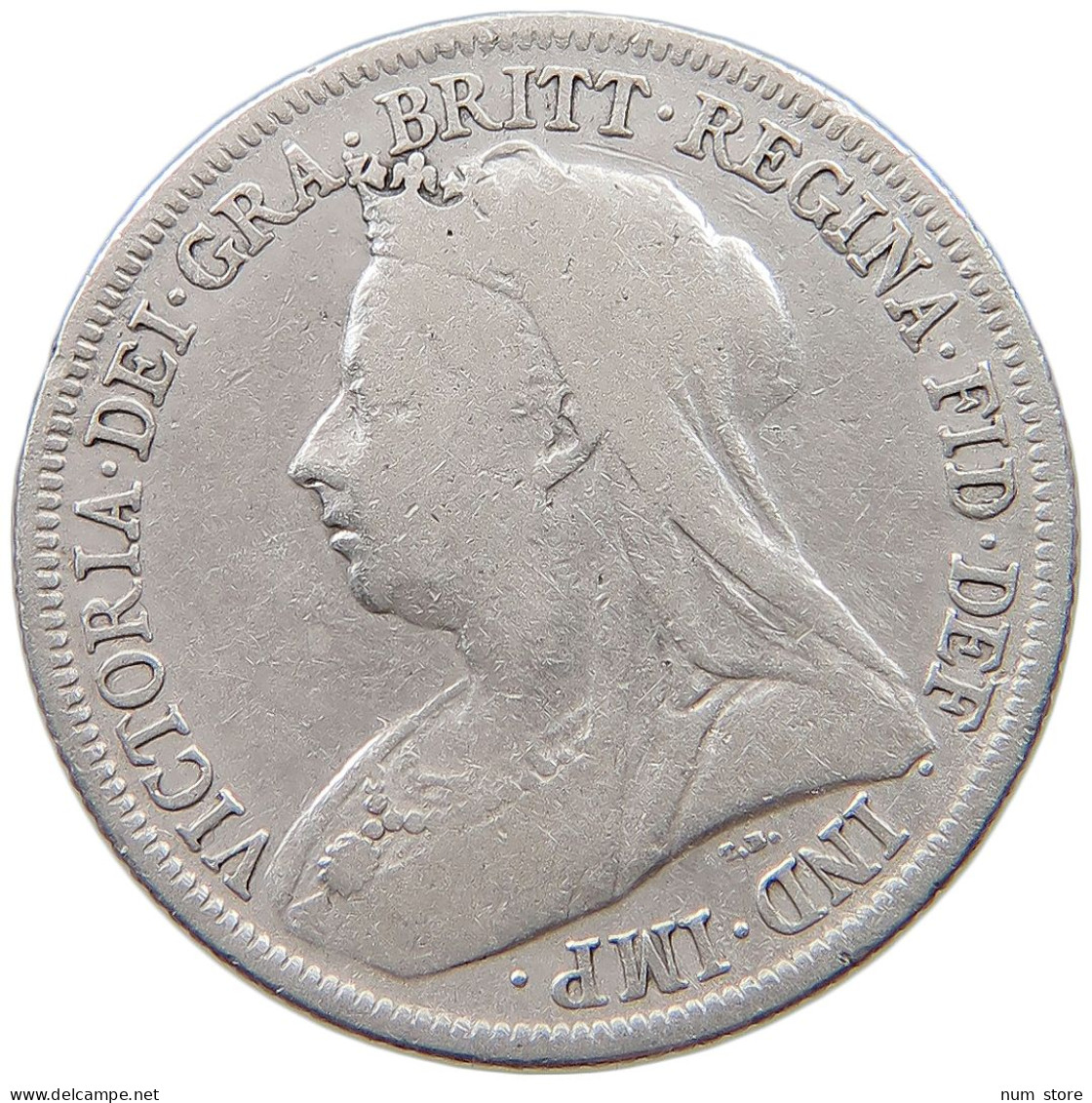 GREAT BRITAIN SHILLING 1899 Victoria 1837-1901 #t095 0309 - I. 1 Shilling