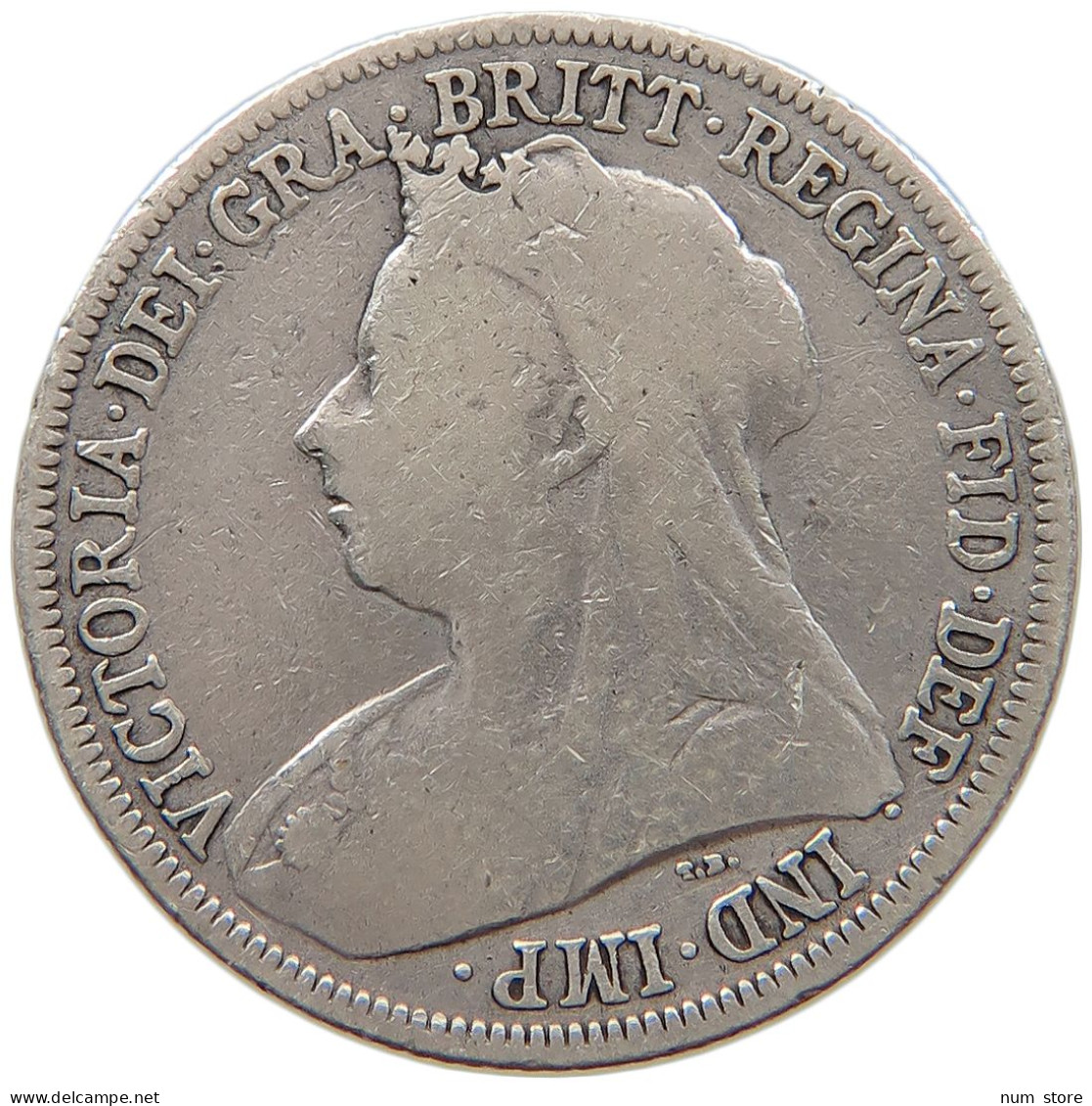 GREAT BRITAIN SHILLING 1898 Victoria 1837-1901 #s016 0255 - I. 1 Shilling